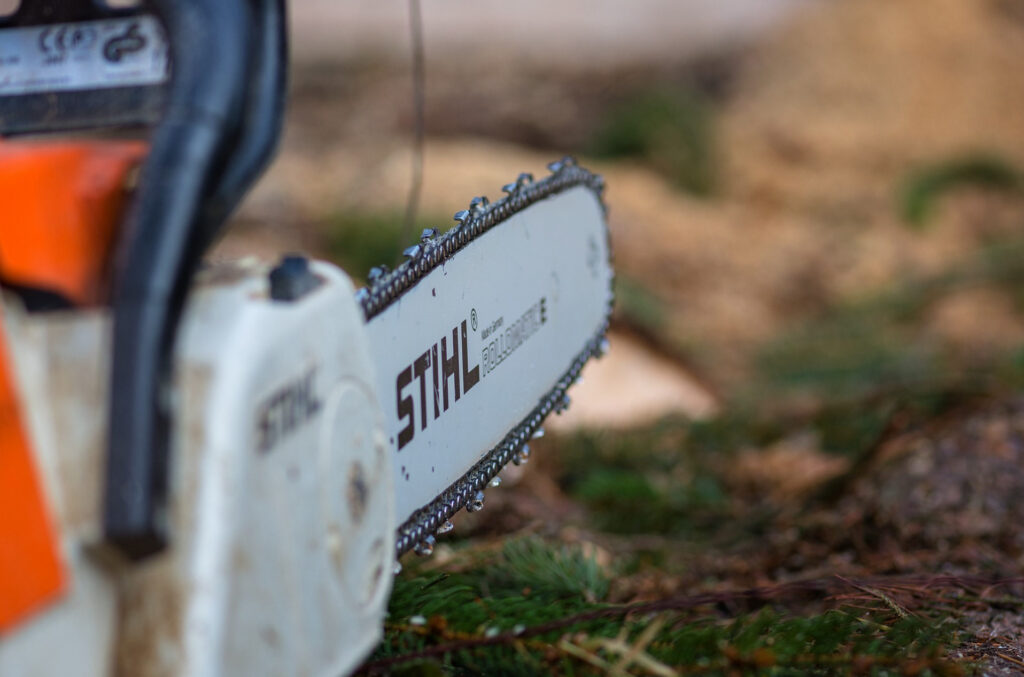 Chainsaw repair in Stone