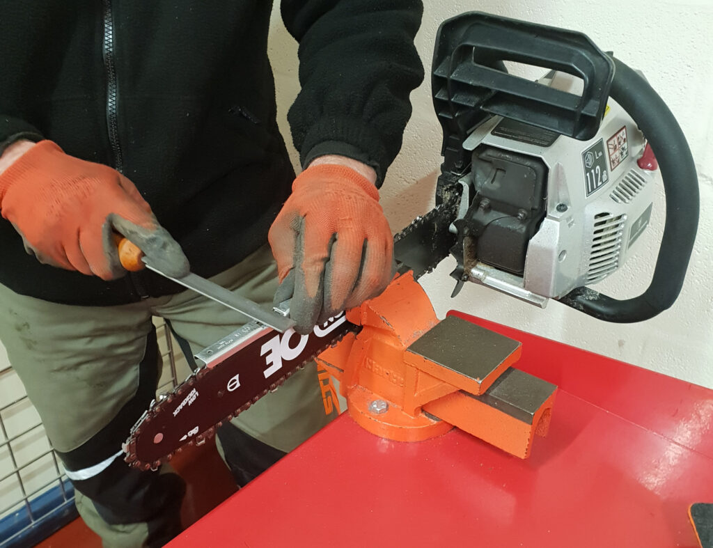 Chainsaw Sharpening
